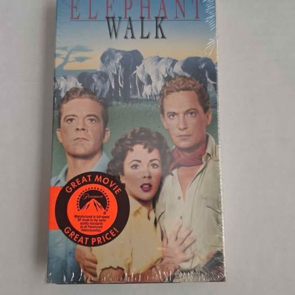 Elephant Walk VHS Movie Elizabeth Taylor